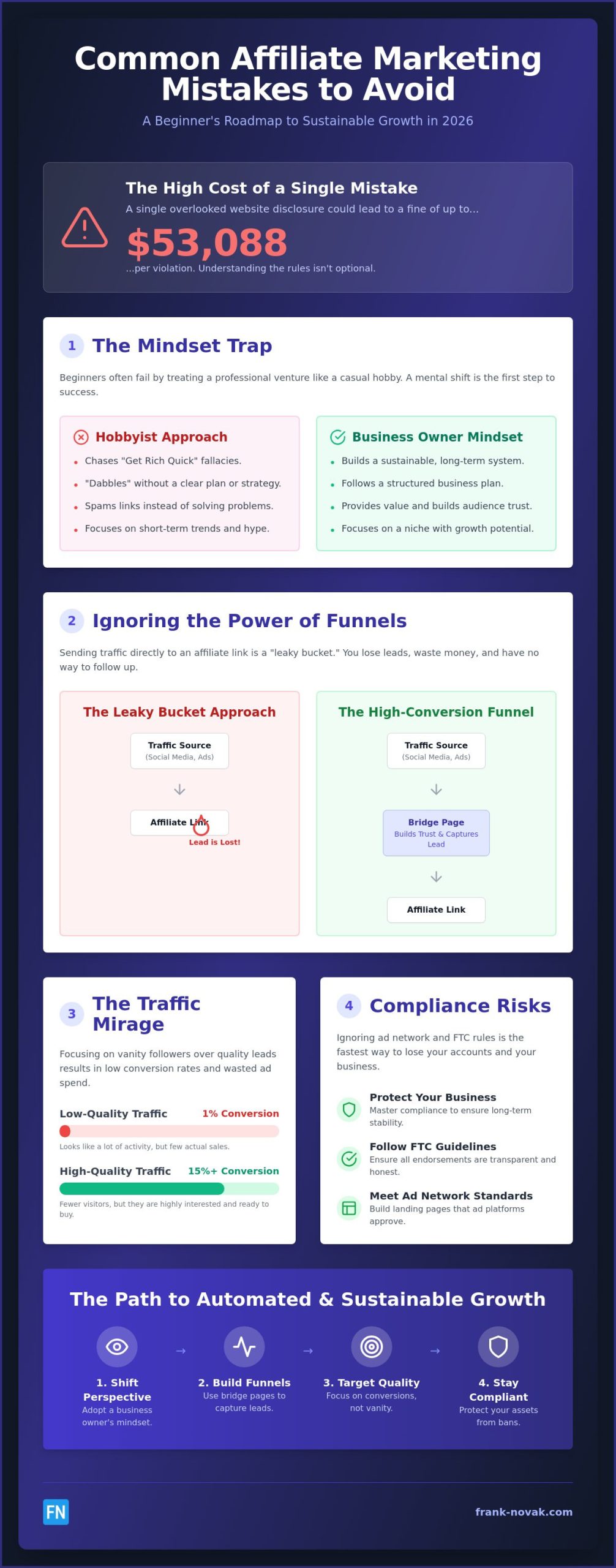 Common Affiliate Marketing Mistakes for Beginners to Avoid in 2026