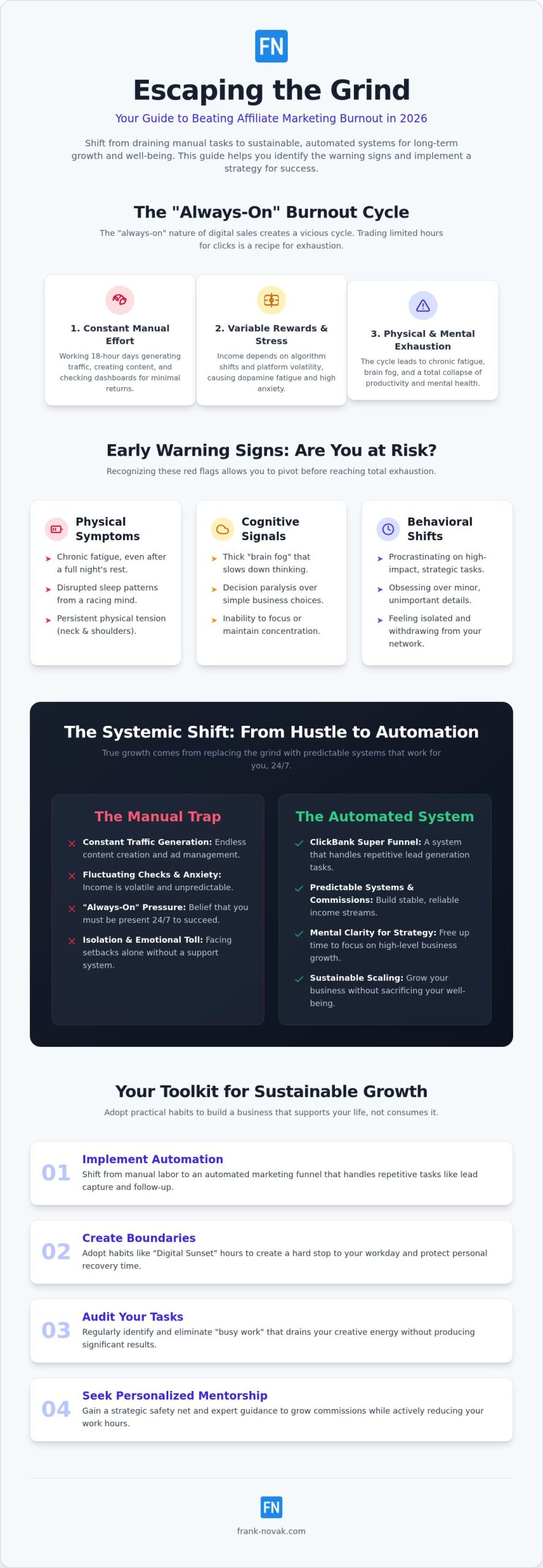 Affiliate Marketing Burnout: The 2026 Guide to Avoiding the Grind and Scaling Sustainably